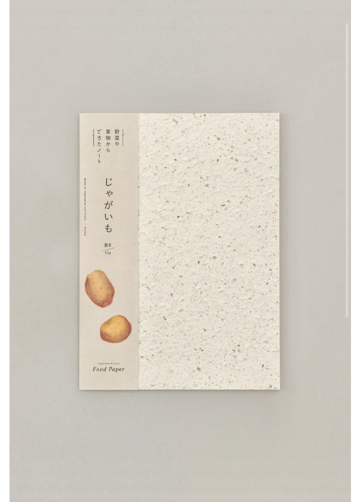 FoodPaper 筆記本 ( じゃがいも 馬鈴薯 ）